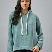Green Striper Sweatshirt