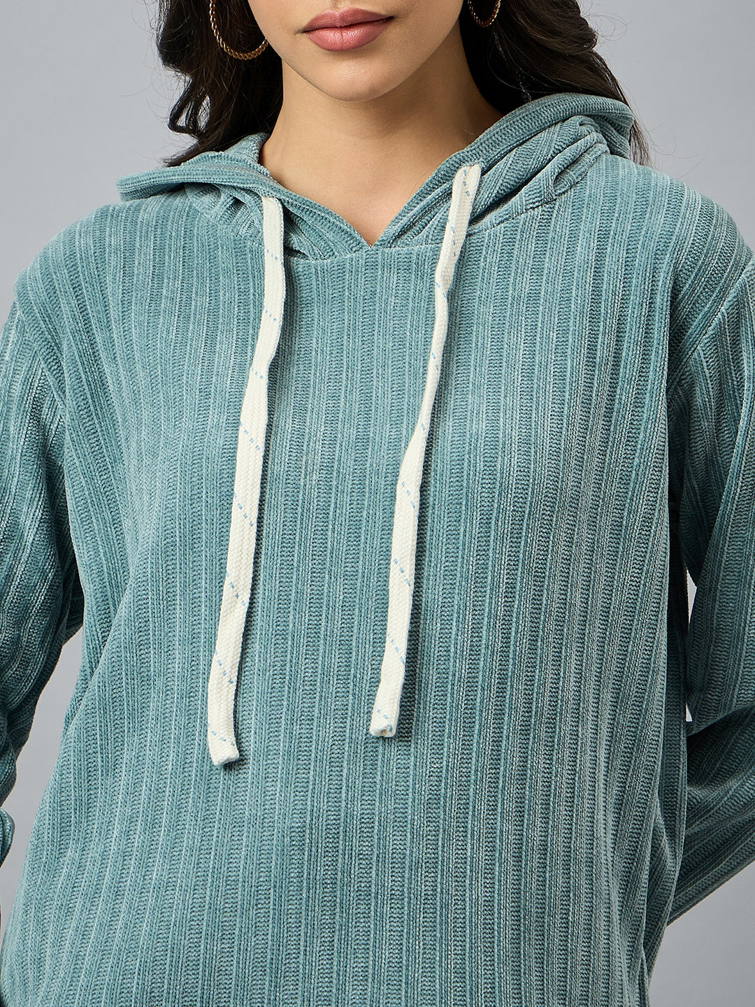 Green Striper Sweatshirt