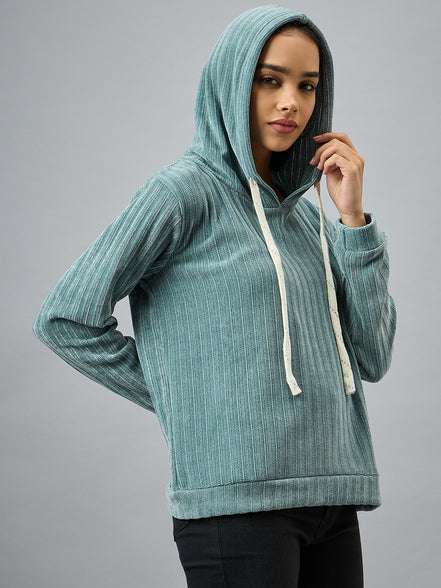 Green Striper Sweatshirt