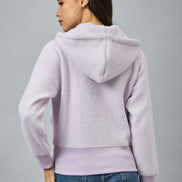 Lavender Hooded Sweatshirt