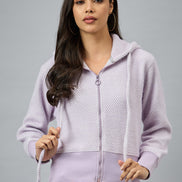 Lavender Hooded Sweatshirt