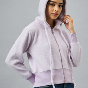 Lavender Hooded Sweatshirt