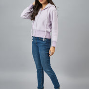 Lavender Hooded Sweatshirt