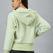 Green Hooded Sweatshirt