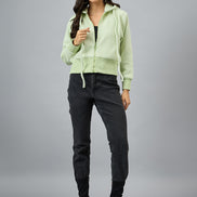 Green Hooded Sweatshirt
