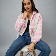 Pink Hooded Sweatshirt