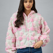 Pink Hooded Sweatshirt