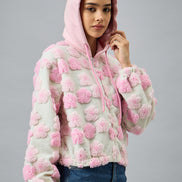 Pink Hooded Sweatshirt