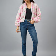 Pink Hooded Sweatshirt