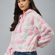 Pink Hooded Sweatshirt