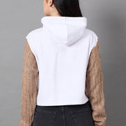 White Hooded Sweatshirt