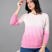 Pink Round Neck Sweatshirt