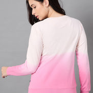Pink Round Neck Sweatshirt