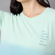 Green Round Neck Sweatshirt