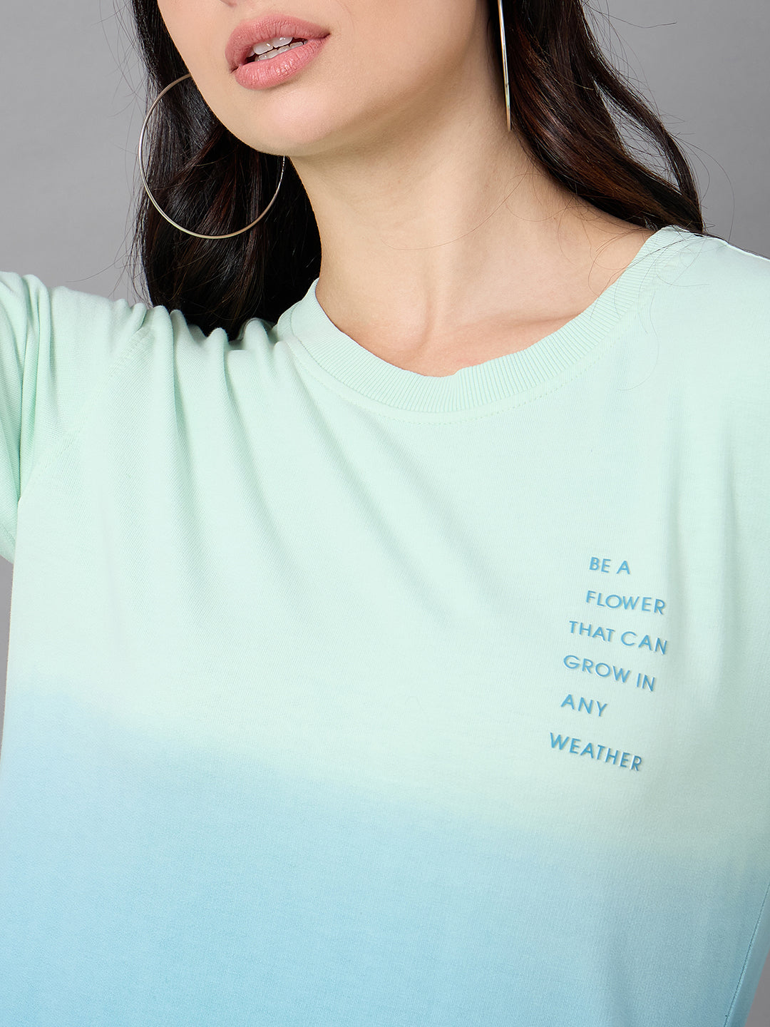 Green Round Neck Sweatshirt