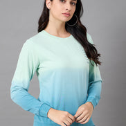 Green Round Neck Sweatshirt