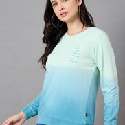 Green Round Neck Sweatshirt
