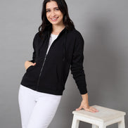 Black Hooded Sweatshirt