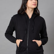 Black Hooded Sweatshirt