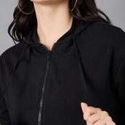 Black Hooded Sweatshirt