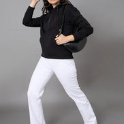 Black Hooded Sweatshirt