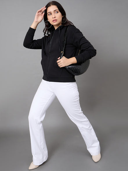 Black Hooded Sweatshirt