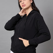 Black Hooded Sweatshirt