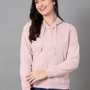 Pink Hooded Sweatshirt