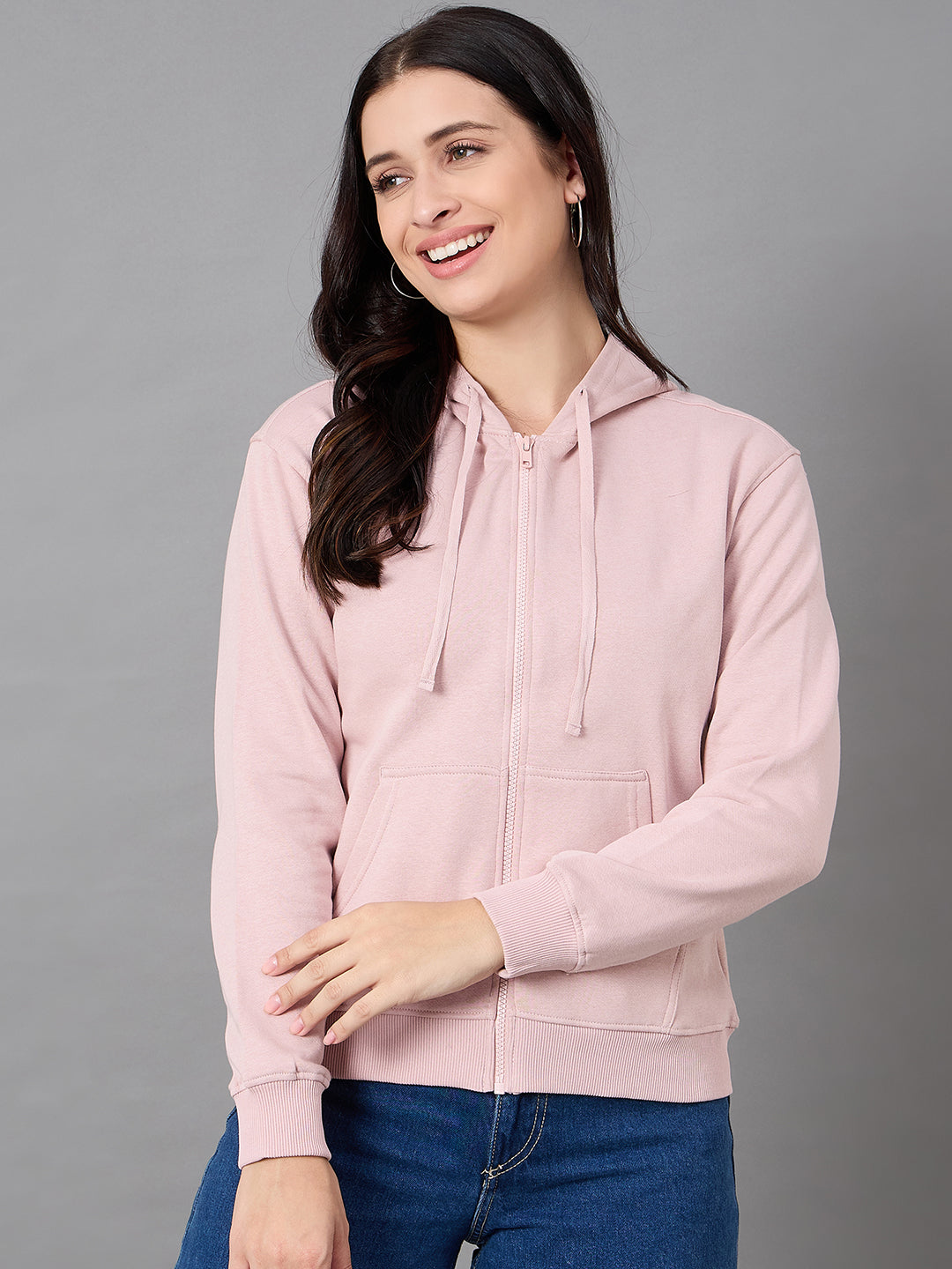 Pink Hooded Sweatshirt