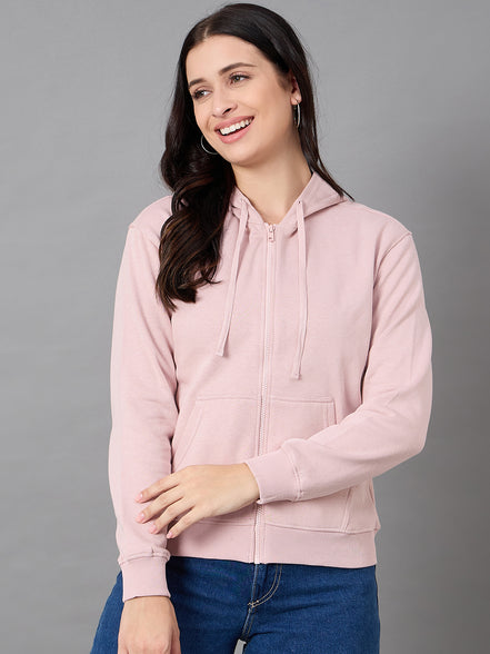 Pink Hooded Sweatshirt