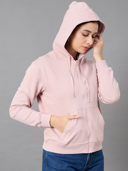 Pink Hooded Sweatshirt
