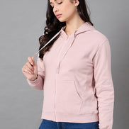 Pink Hooded Sweatshirt
