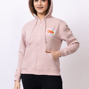 Pink Printed Sweatshirt