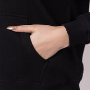 Black Printed Sweatshirt