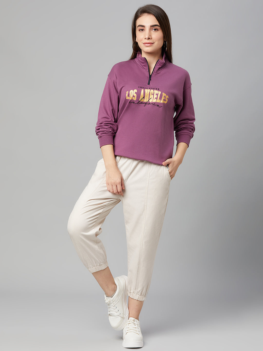 Purple Sweatshirt