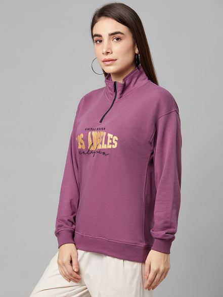 Purple Sweatshirt
