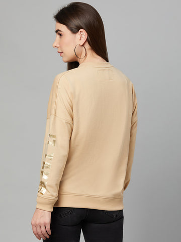 Beige Sweatshirt