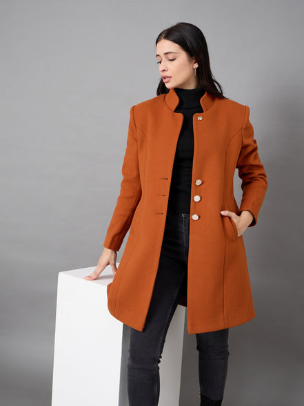 Tan Long Coat