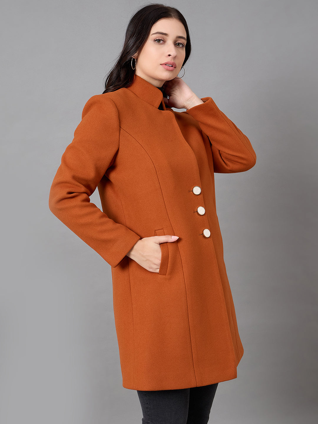 Tan Long Coat