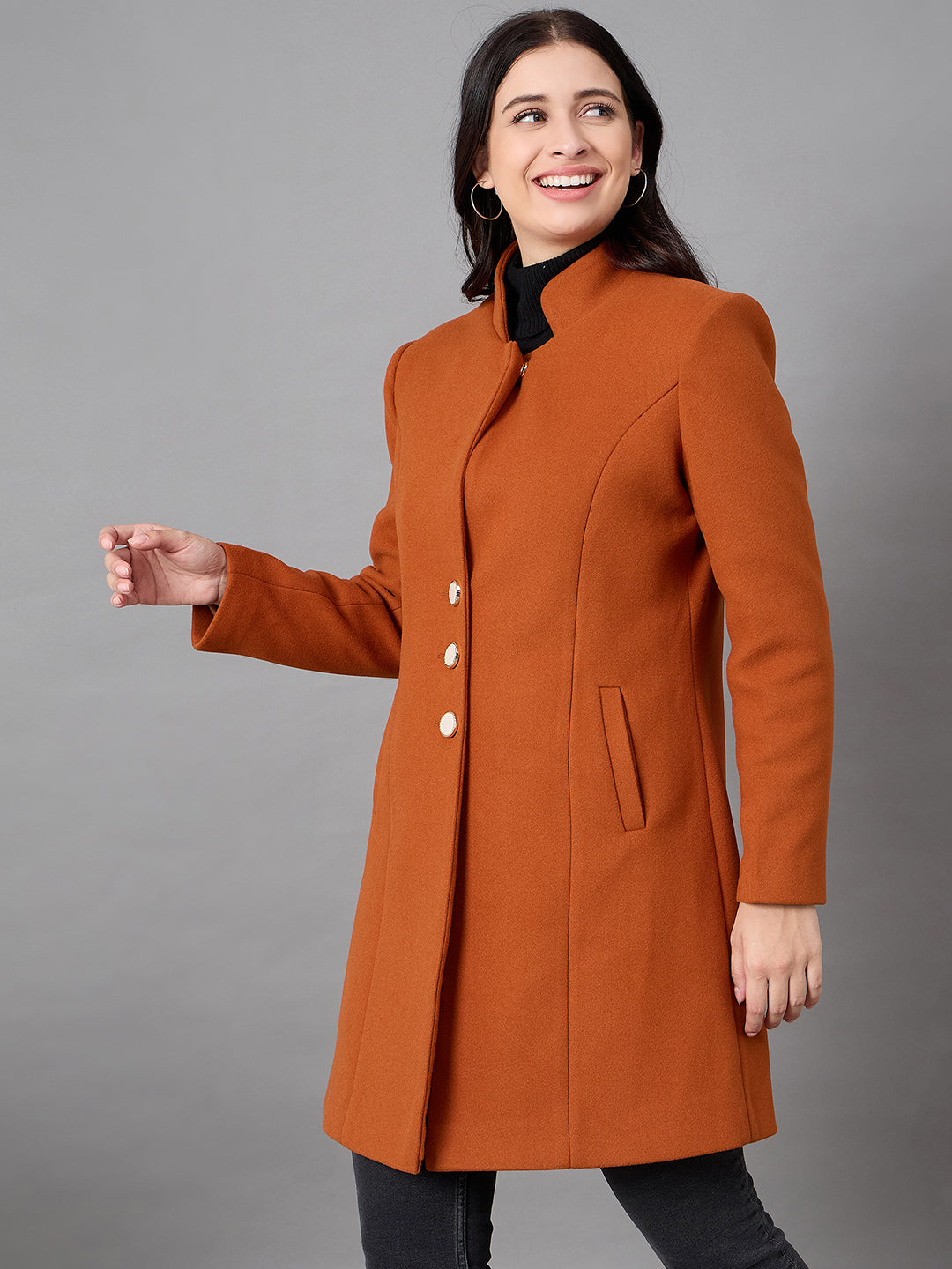 Tan Long Coat