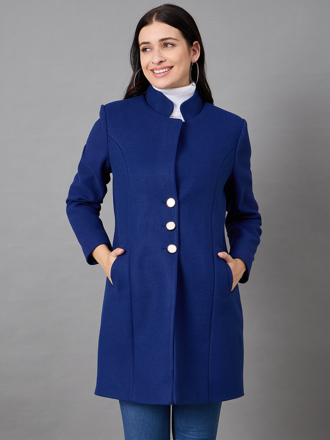 Navy Long Coat