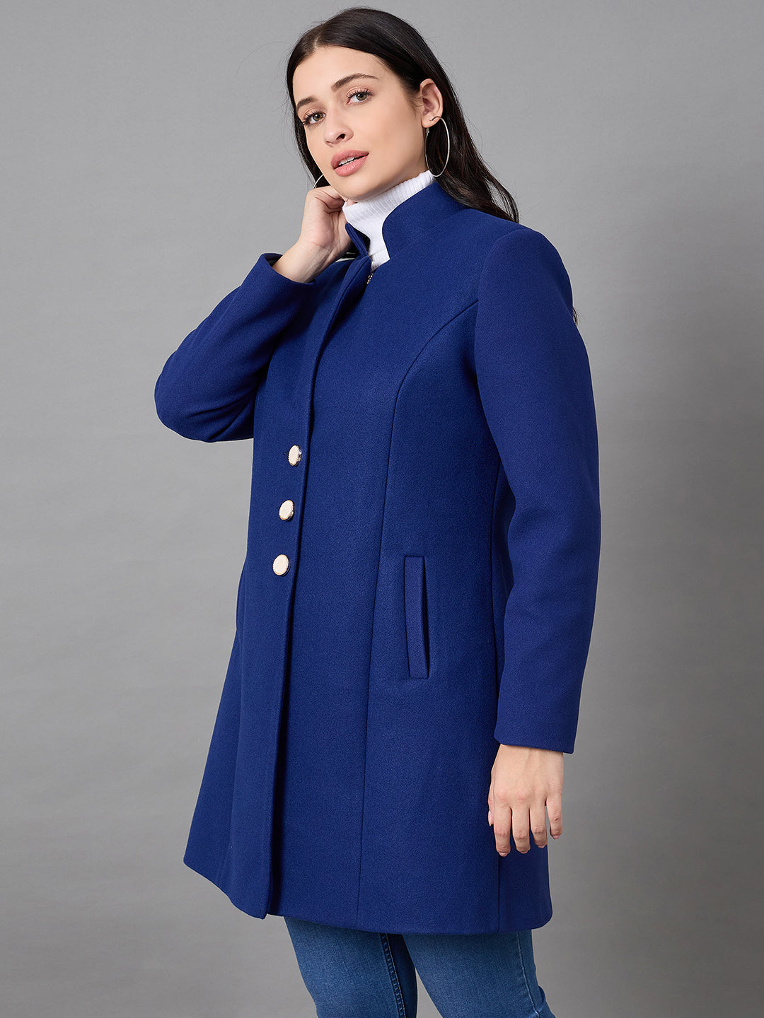 Navy Long Coat