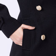 Black Solid Coat