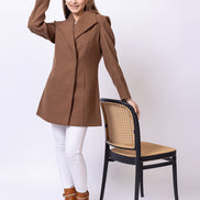 Light Brown Solid Coat