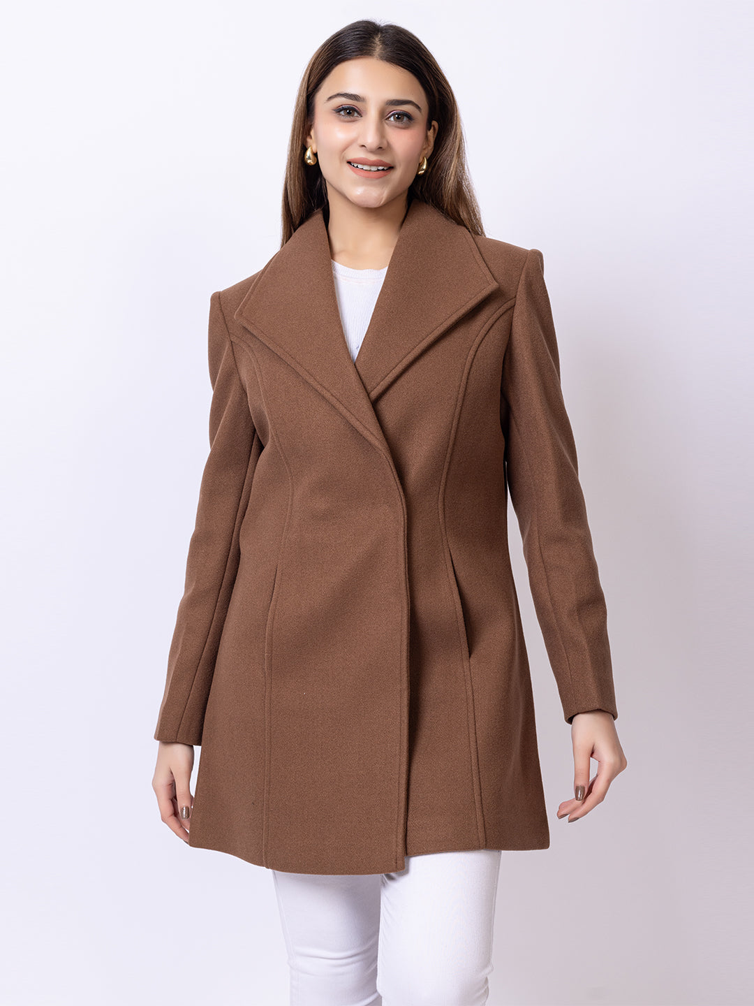 Light Brown Solid Coat