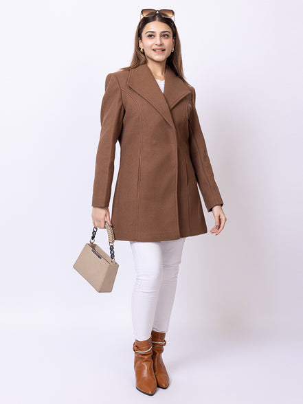 Light Brown Solid Coat