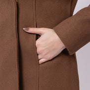 Light Brown Solid Coat