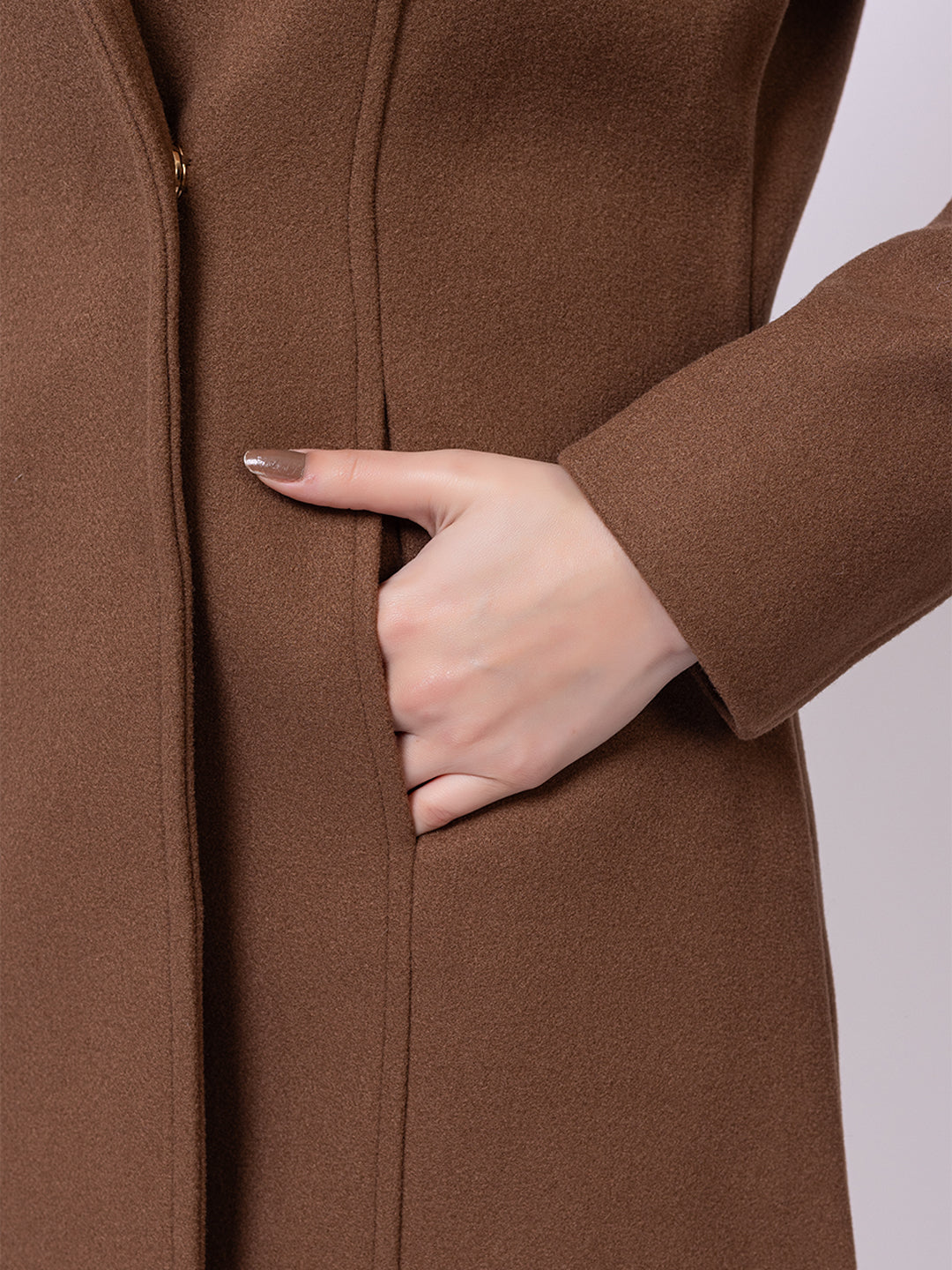 Light Brown Solid Coat