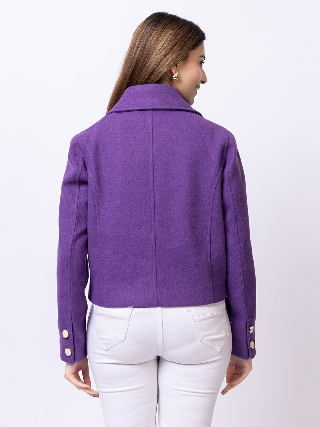 Purple Solid Coat