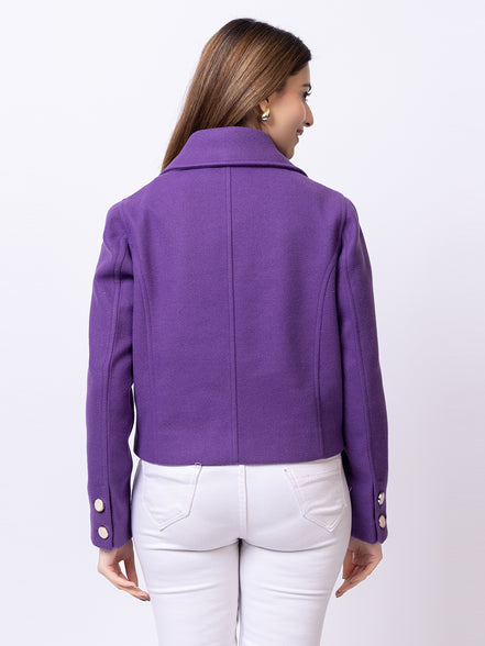 Purple Solid Coat
